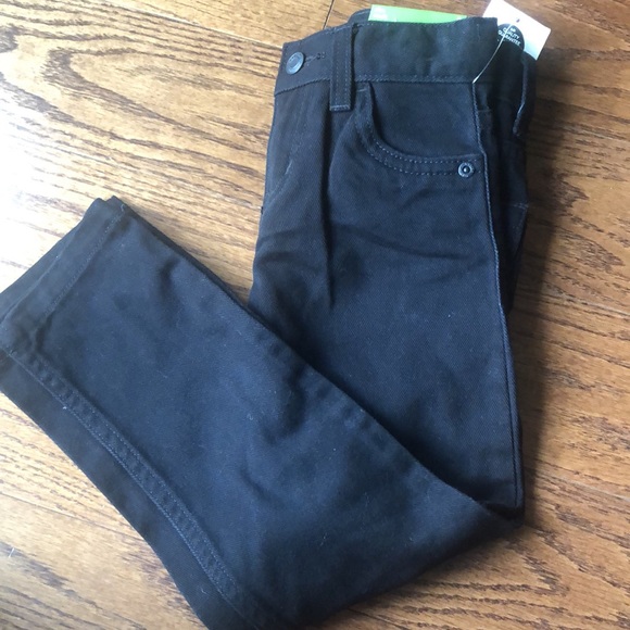 Kids slim fit black jeans (NWT) - Picture 4 of 6